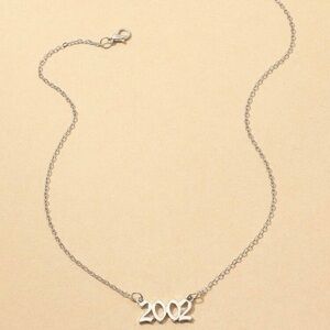 3/$30 🤍 Established “2002” Necklace
